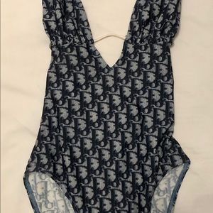Authentic Christian Dior logo swimsuit